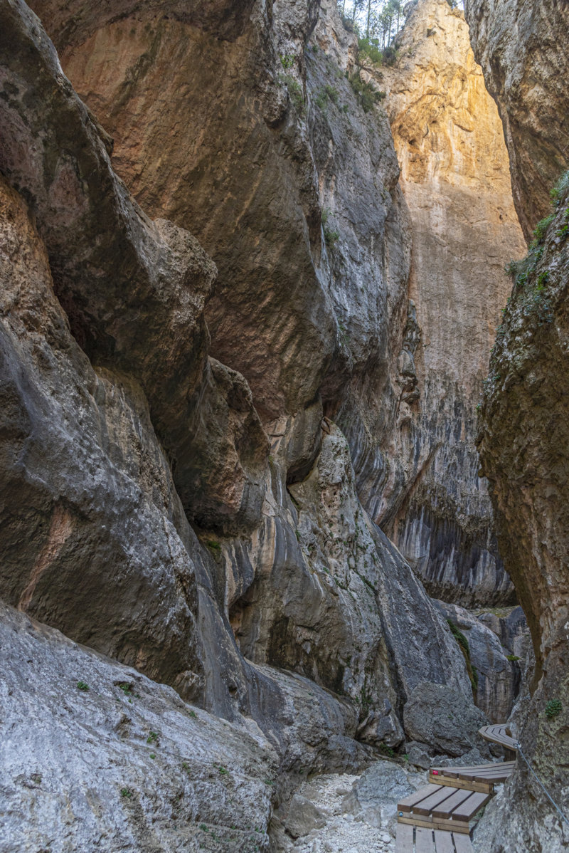 Teruel - Beceite 46 - Pasarelas del Parrissal - Estrets del Parrissal.jpg